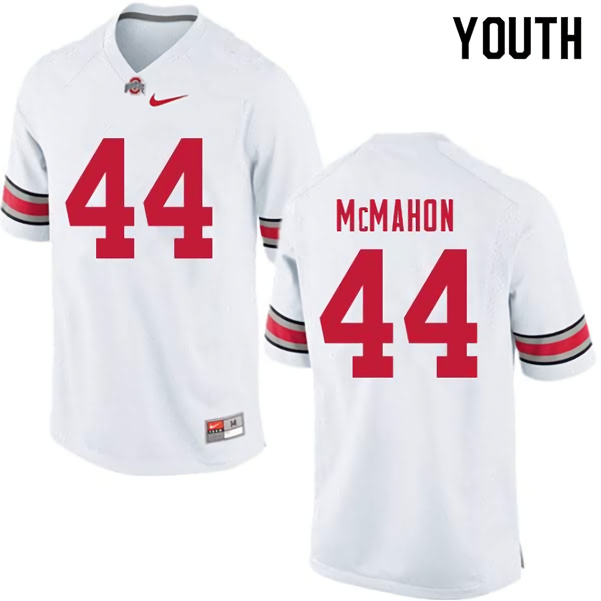 Amari McMahon Ohio State Buckeyes Youth NCAA #44 Nike White College Stitched Football Jersey IEN1256XT